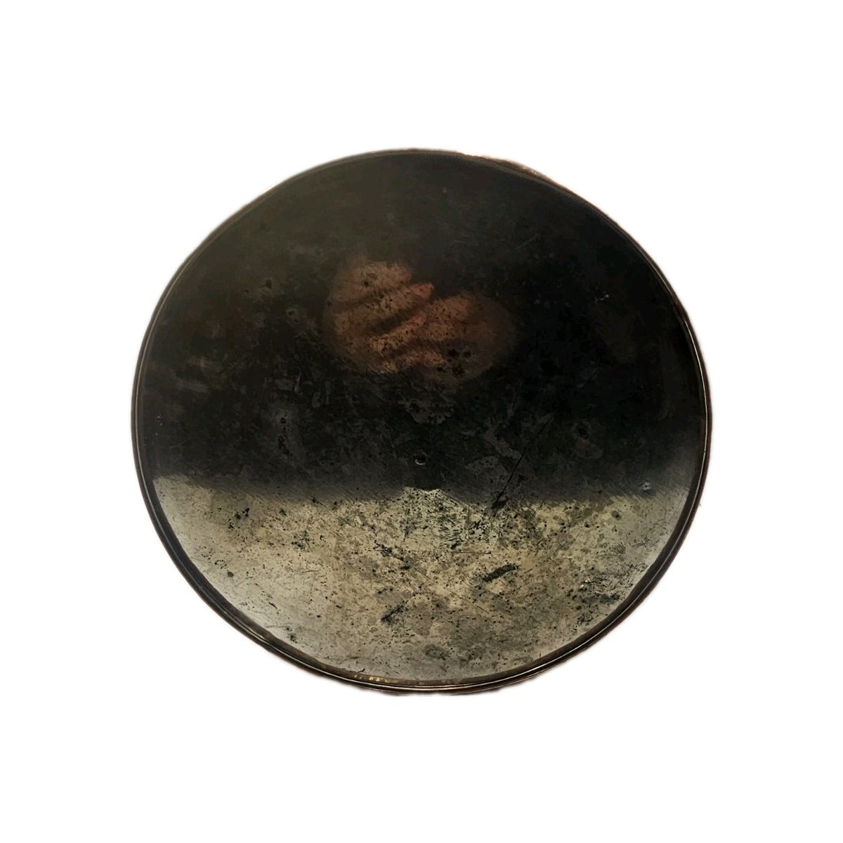 Antique Victorian Hammered Copper Coal Log Bucket Brass Bands