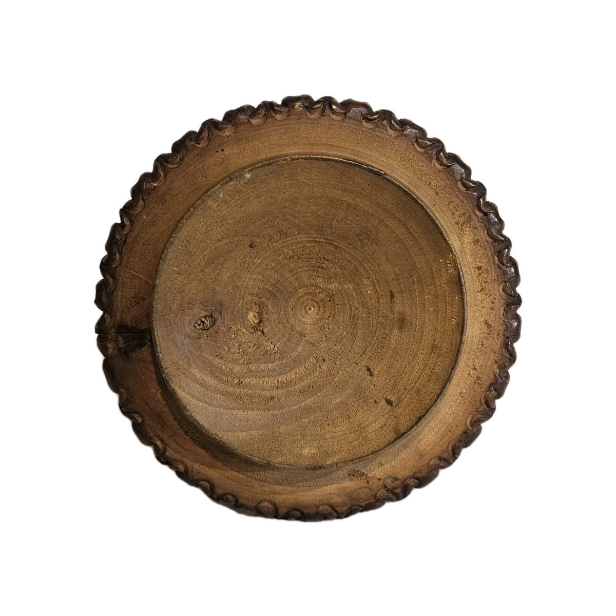 Antique French Treen Maison Carrée Arènes Nîmes Tobacco Jar