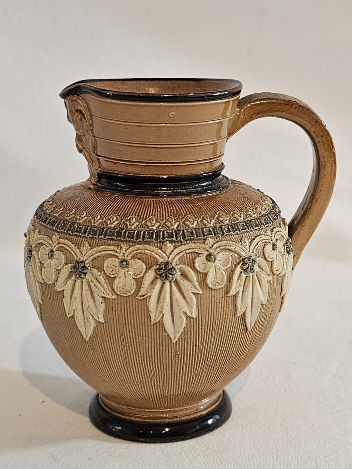 Antique Doulton Lambeth Stoneware Jug C1880